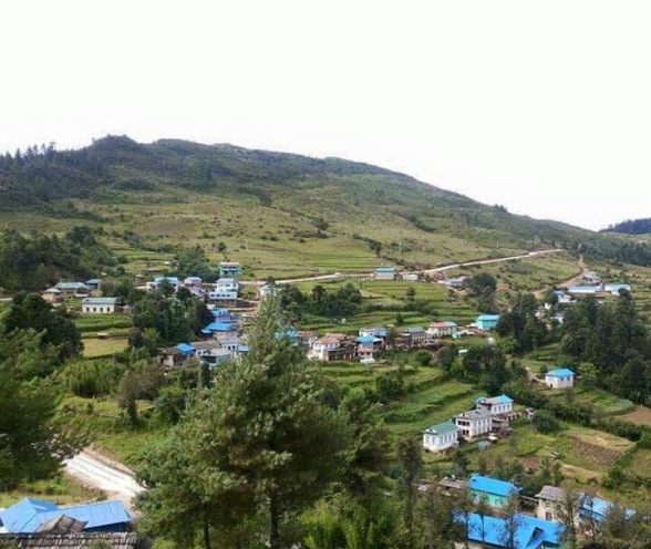 Patale village in summer, Nepal -  himaland.com
